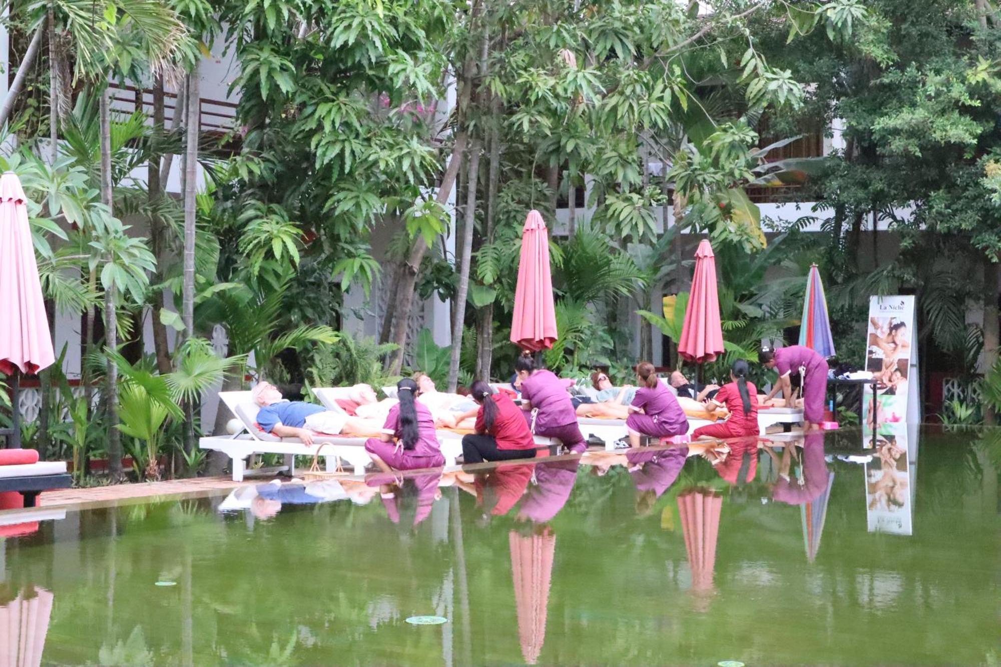 La Niche D'Angkor Boutique Hotel Siem Reap Esterno foto